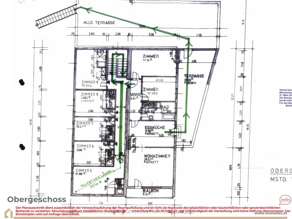 11-Zimmer-Gewerbeimmobilie kaufen in Gmunden – 88,28 m², € 490.000 – Bild 32 von 34