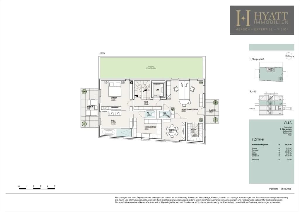 7-Zimmer-Immobilie kaufen in Wien – 286,69 m², € 4.900.000 – Bild 11 von 14