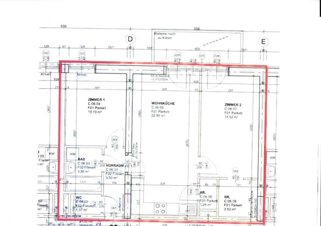 Wohnung mieten in Graz – 62 m², € 885 – Bild 9 von 9