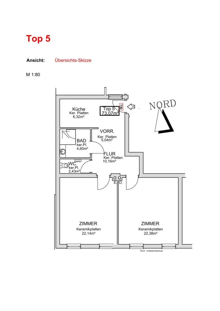 2-Zimmer-Wohnung kaufen in Mödling – 73,07 m², € 254.000 – Bild 10 von 10