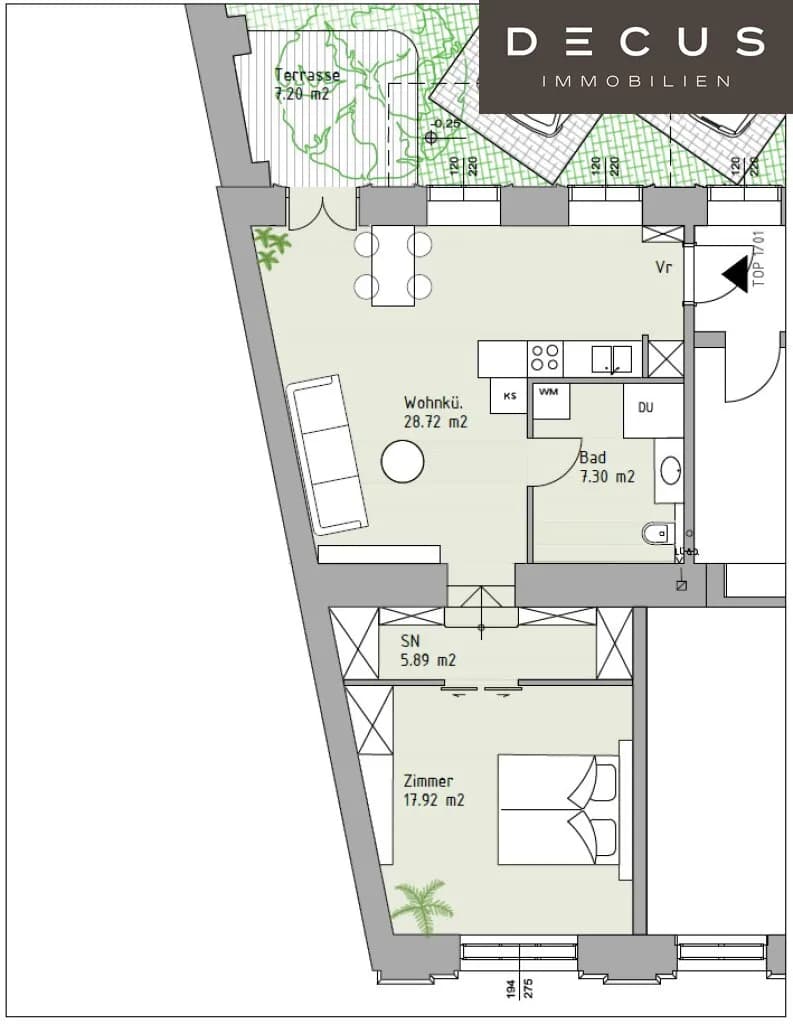 2-Zimmer-Wohnung kaufen in Mödling – 59,03 m², € 390.000 – Bild 30 von 31