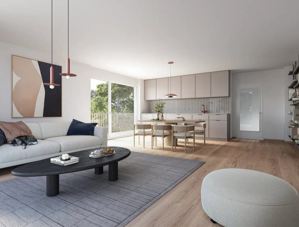 2-Zimmer-Wohnung kaufen in Wien – 50,87 m², € 452.700 – Bild 2 von 9