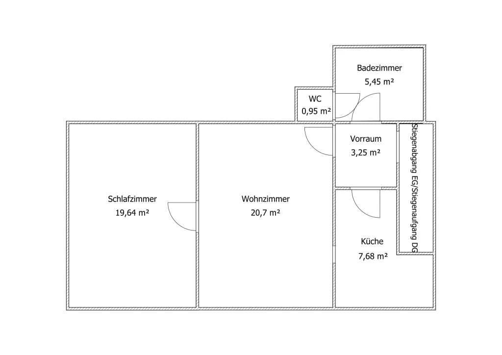 4-Zimmer-Wohnung mieten in Hollabrunn – 100 m², € 950 – Bild 22 von 23