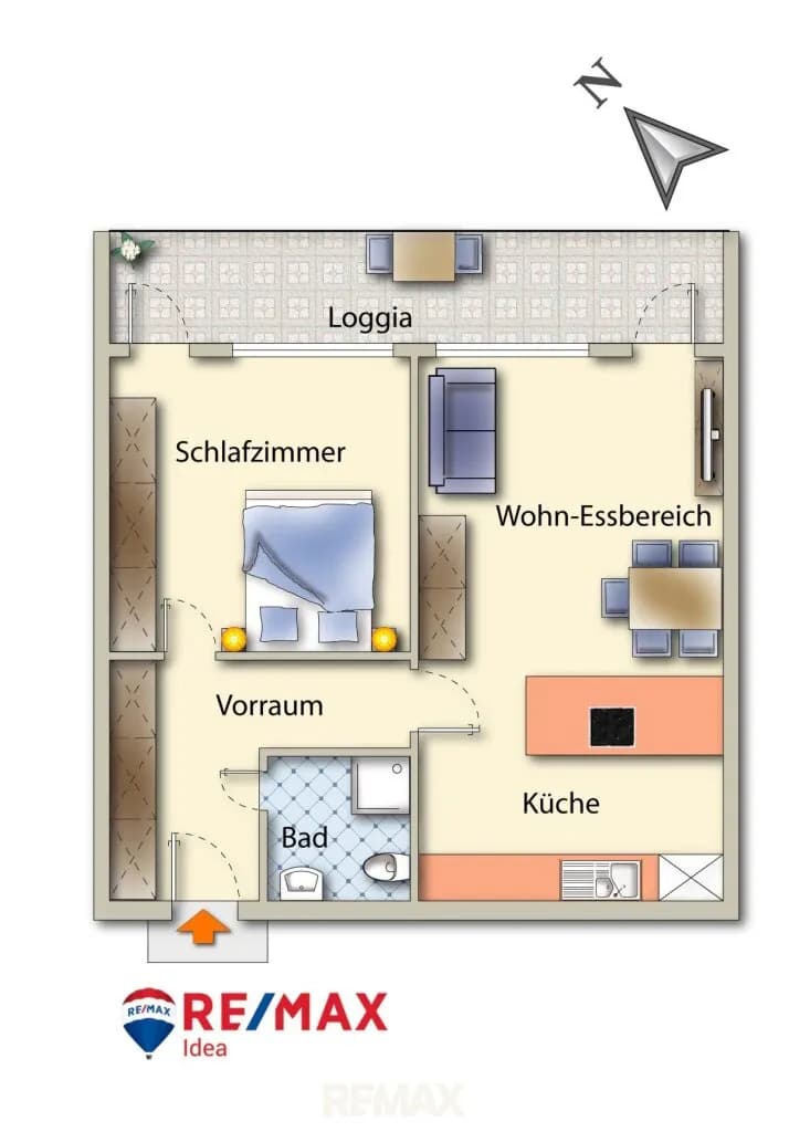 2-Zimmer-Wohnung kaufen in Feldkirchen – 52 m², € 349.000 – Bild 19 von 19