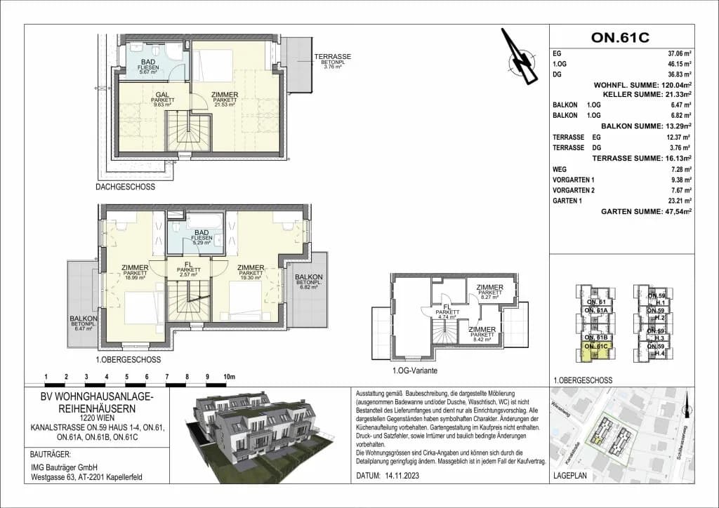5-Zimmer-Haus kaufen in Wien – 120,56 m², € 799.900 – Bild 9 von 10