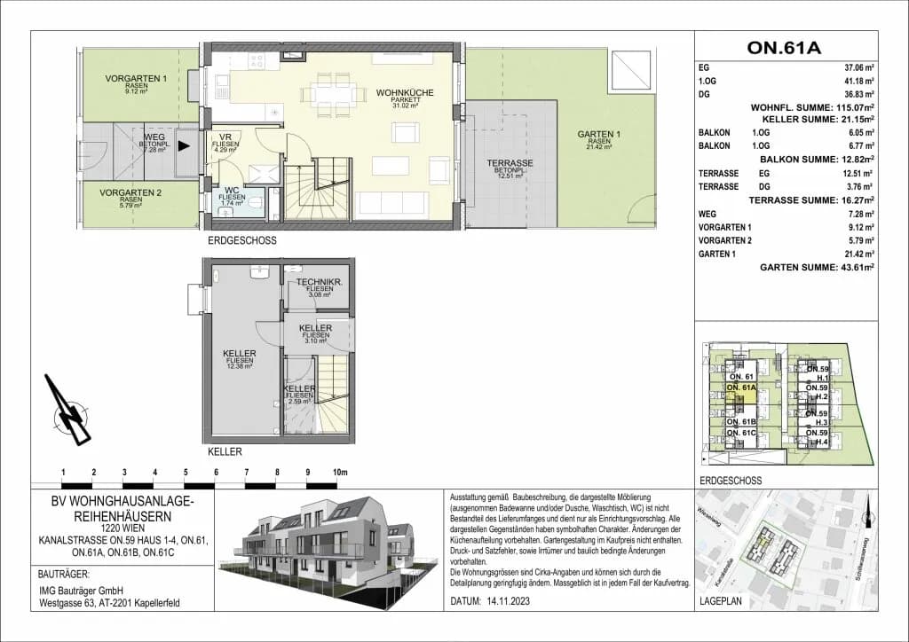 6-Zimmer-Haus kaufen in Wien – 117,38 m², € 749.900 – Bild 8 von 10