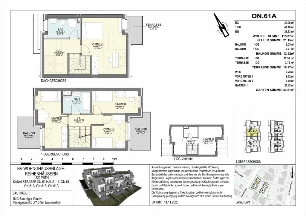 6-Zimmer-Haus kaufen in Wien – 117,38 m², € 749.900 – Bild 9 von 10