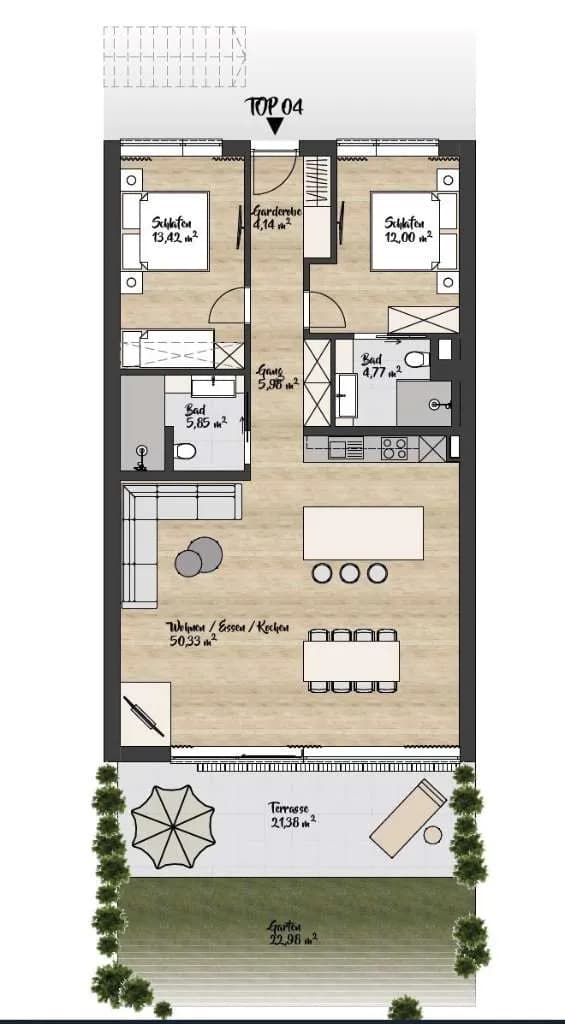 2-Zimmer-Wohnung kaufen in Imst – 96,46 m², € 594.000 – Bild 12 von 13