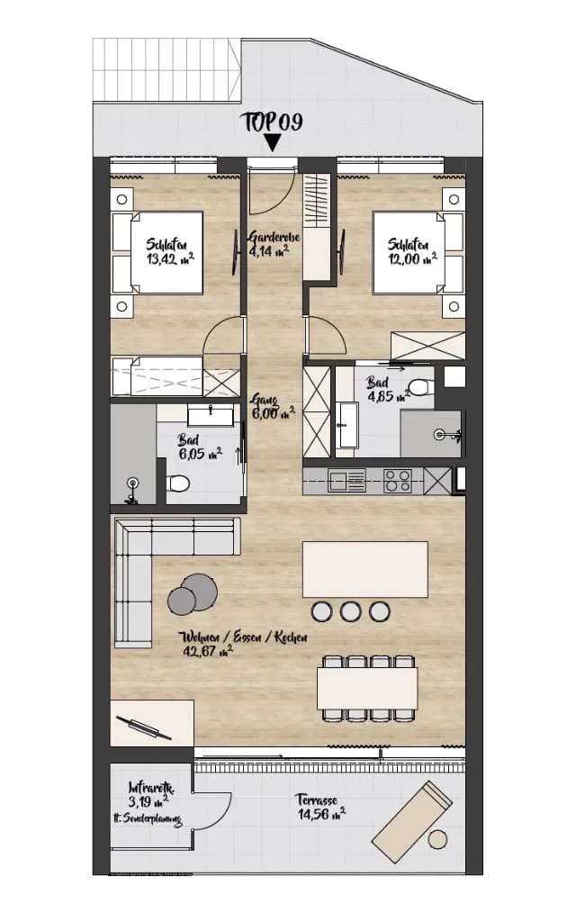 3-Zimmer-Wohnung kaufen in Imst – 89,13 m², € 550.000 – Bild 22 von 23