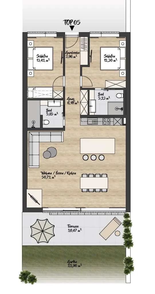 3-Zimmer-Wohnung kaufen in Imst – 97,58 m², € 594.000 – Bild 13 von 14