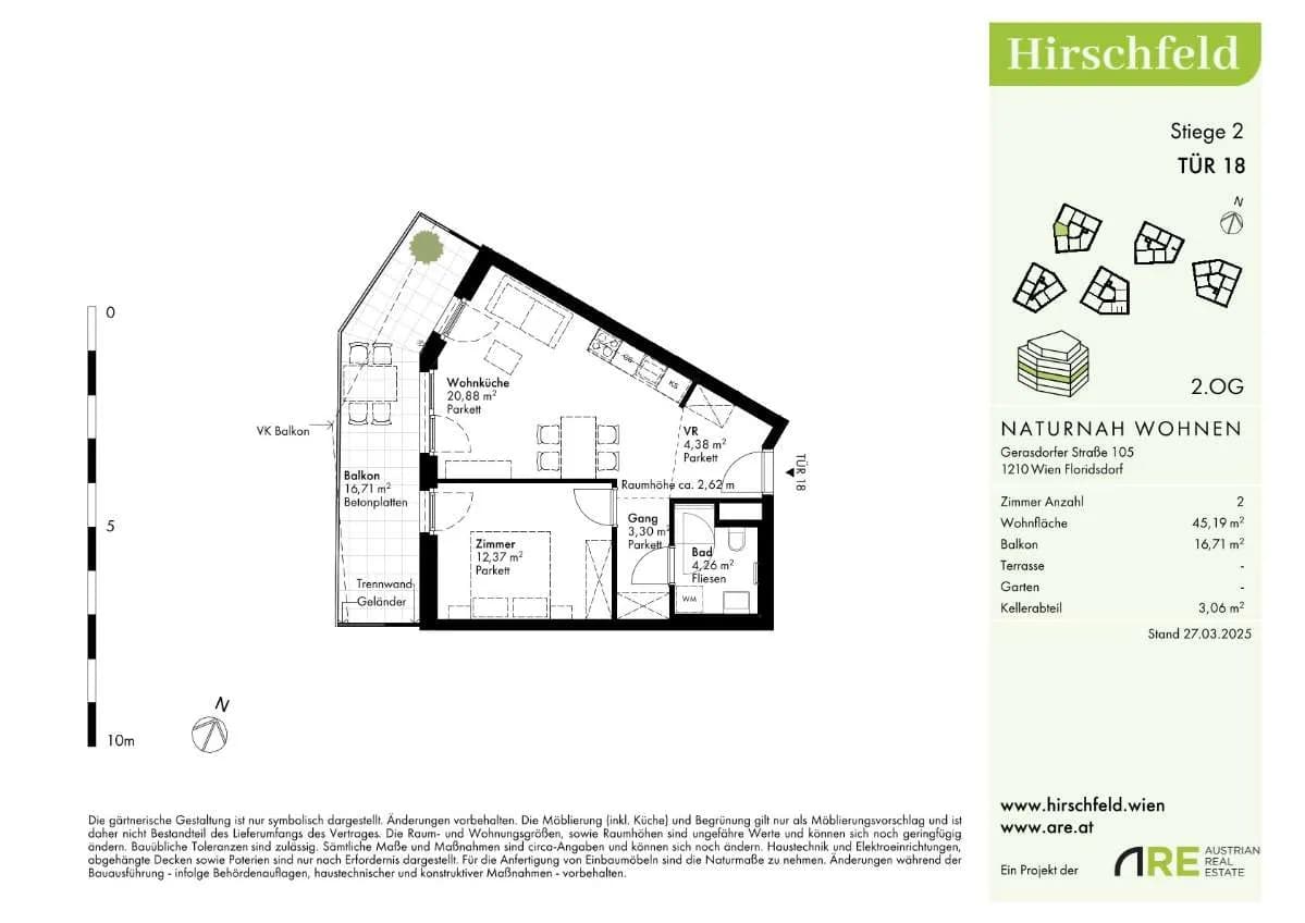 2-Zimmer-Wohnung kaufen in Wien – 46 m², € 269.000 – Bild 17 von 28