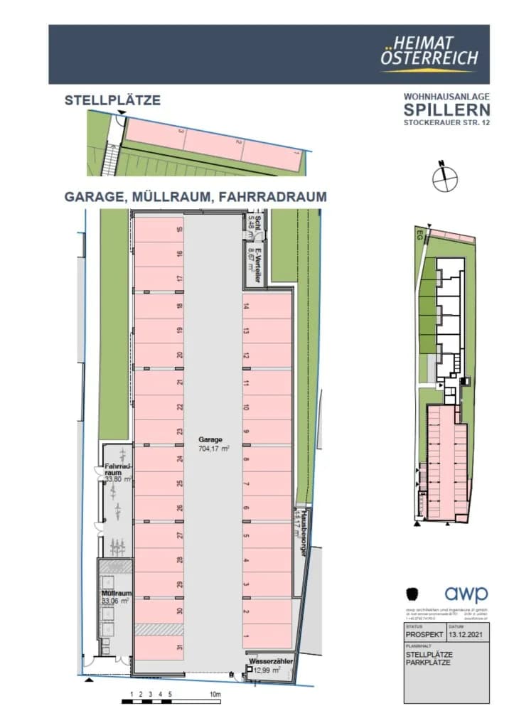 2-Zimmer-Wohnung mieten in Korneuburg – 66,55 m², € 868 – Bild 23 von 23