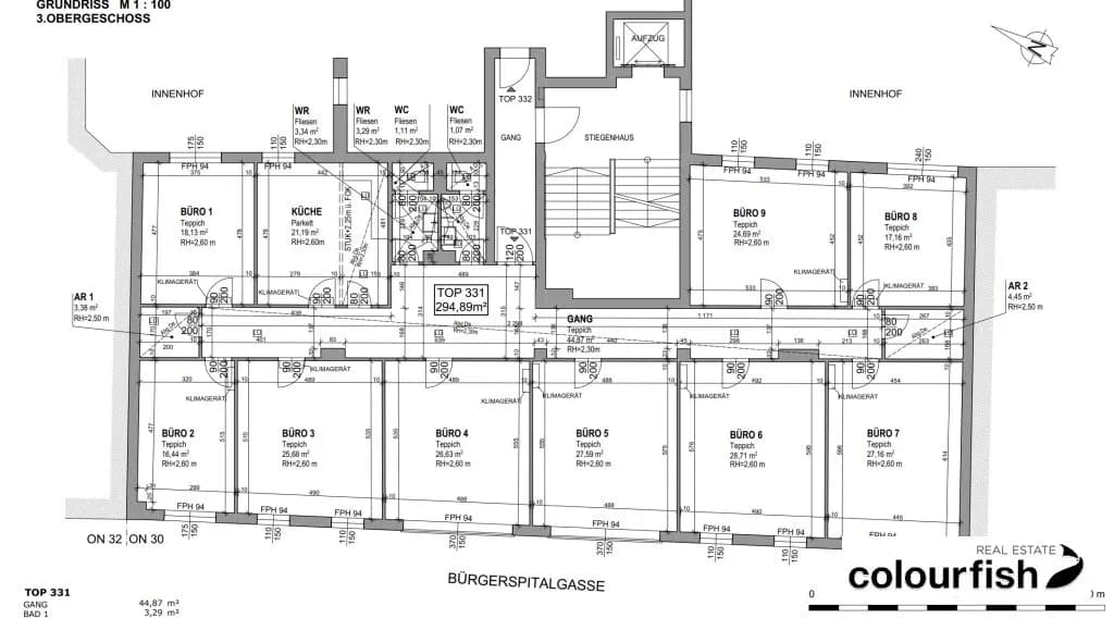 Gewerbeimmobilie mieten in Wien – 295 m², € 5.565 – Bild 4 von 4