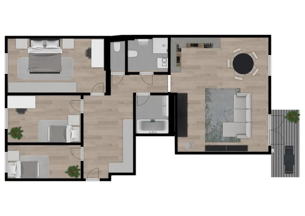4-Zimmer-Wohnung kaufen in Wien – 101,54 m², € 459.000 – Bild 11 von 11