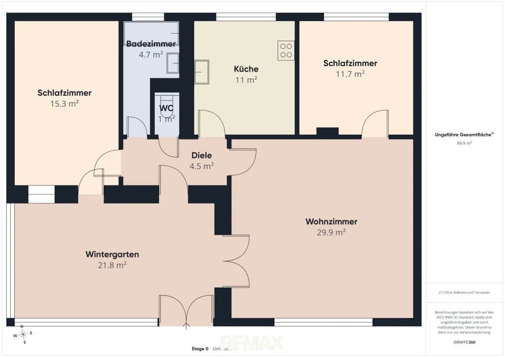 4-Zimmer-Haus kaufen in Gänserndorf – 102,59 m², € 450.000 – Bild 28 von 29