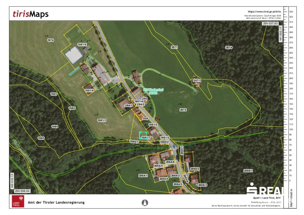 Grundstück kaufen in Kitzbühel – 1 835 m² – Bild 6 von 7