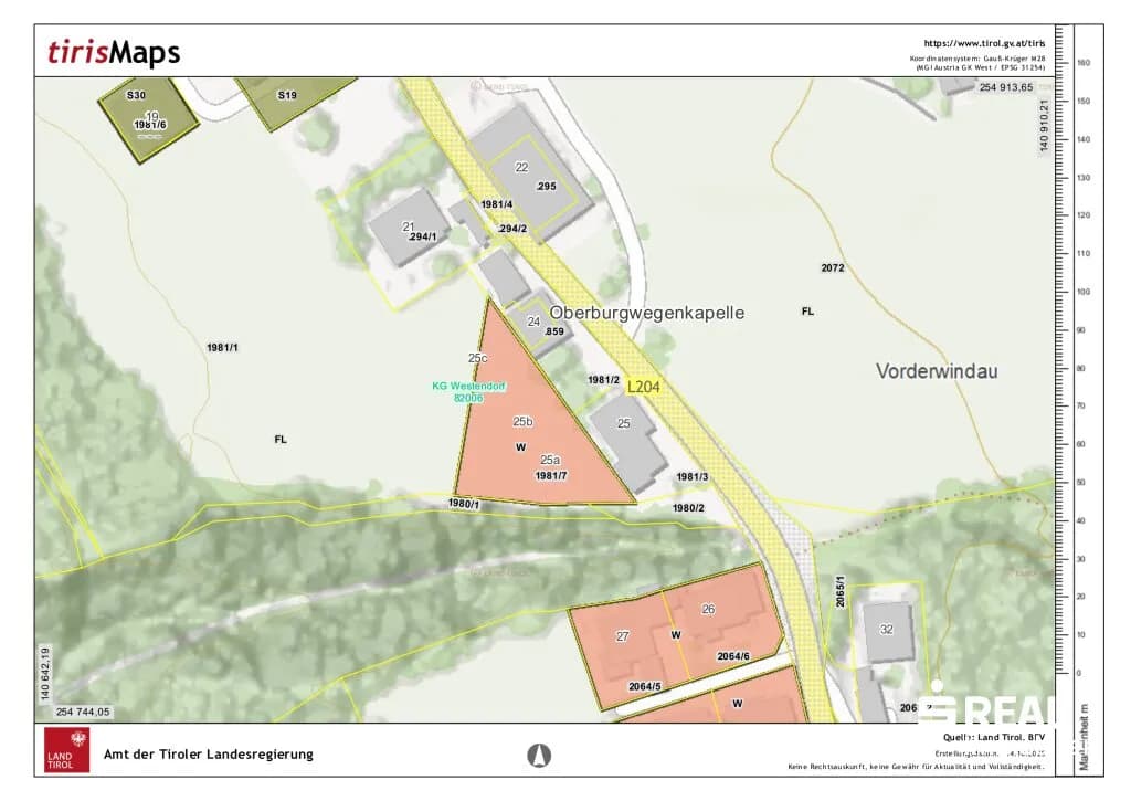 Grundstück kaufen in Kitzbühel – 1 835 m² – Bild 7 von 7
