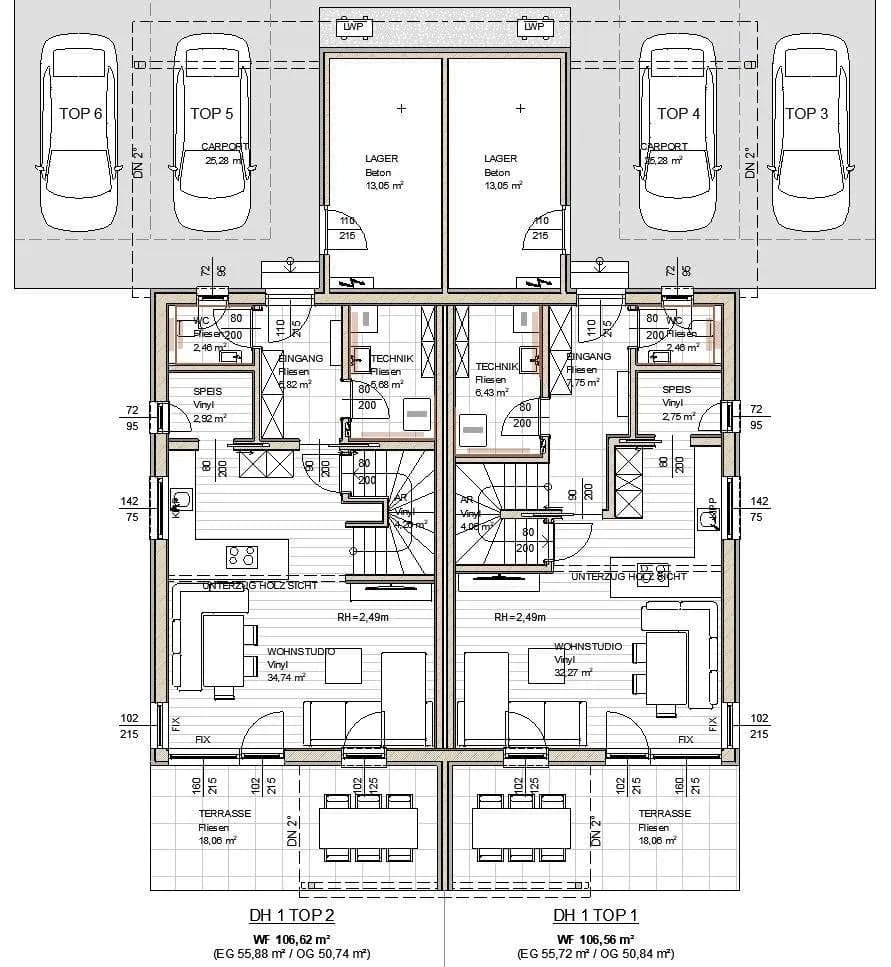 Haus kaufen in Braunau am Inn – 106,62 m², € 354.900 – Bild 5 von 8