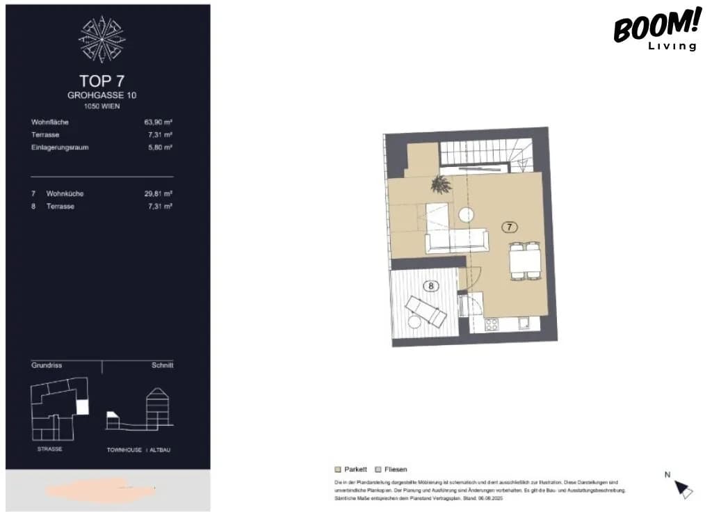 2-Zimmer-Wohnung kaufen in Wien – 67,55 m², € 640.000 – Bild 13 von 13