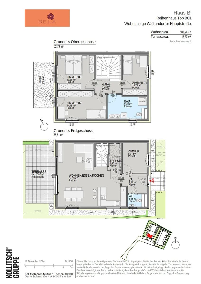 5-Zimmer-Wohnung kaufen in Graz – 108,24 m², € 721.900 – Bild 3 von 11