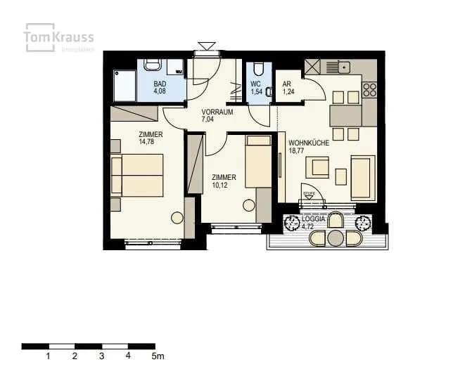 3-Zimmer-Wohnung kaufen in Wien – 58,25 m², € 440.000 – Bild 19 von 21