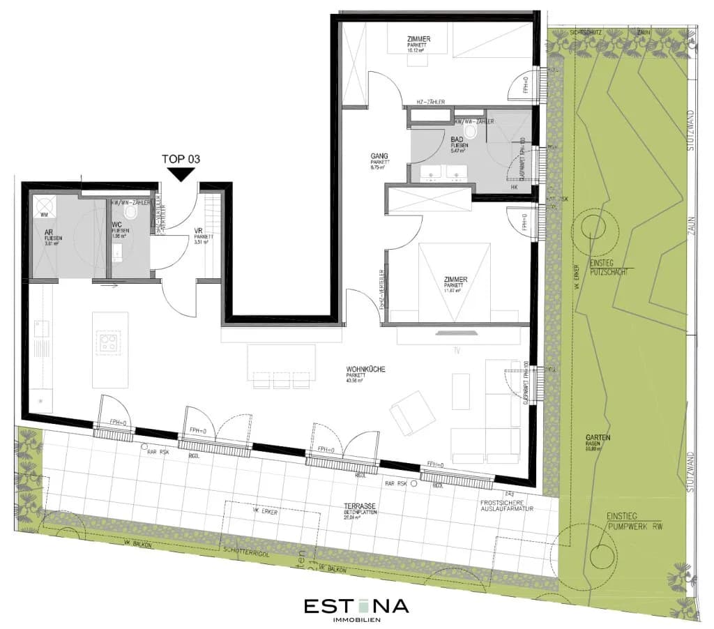 3-Zimmer-Wohnung kaufen in Wien – 86,94 m², € 699.000 – Bild 19 von 19