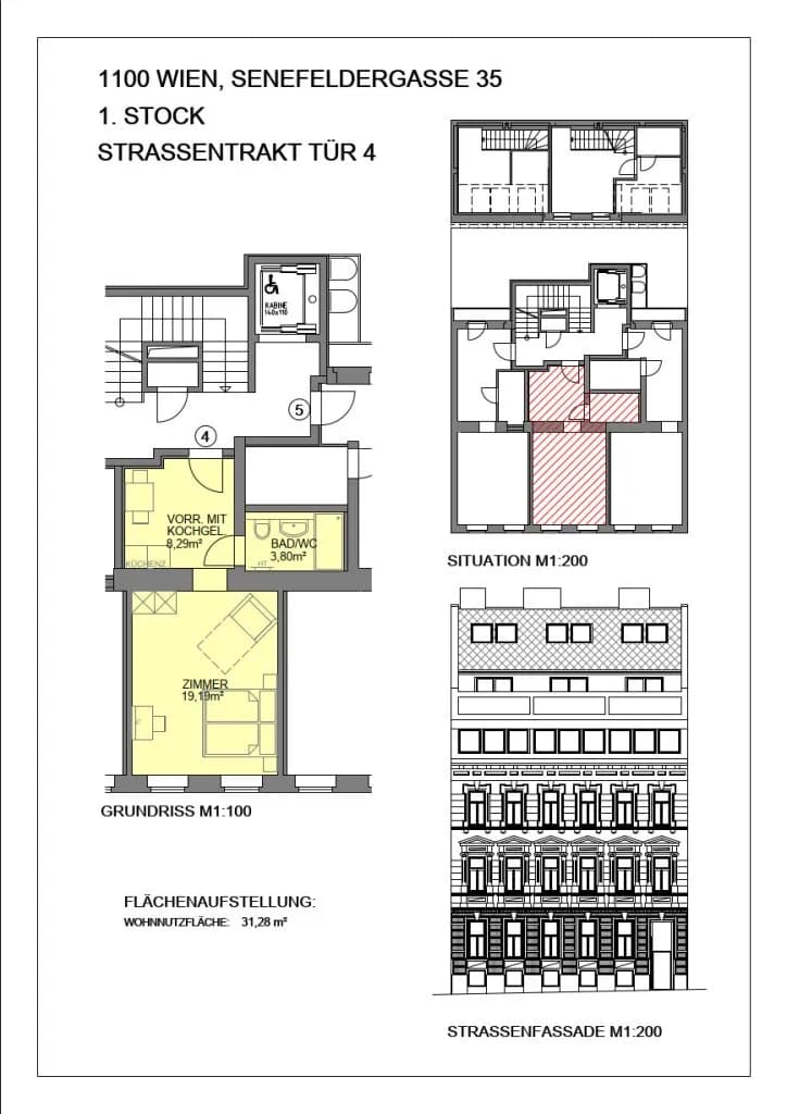 1-Zimmer-Wohnung kaufen in Wien – 30,67 m², € 180.000 – Bild 6 von 8