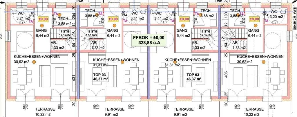 4-Zimmer-Wohnung kaufen in Schärding – 97,85 m², € 310.000 – Bild 11 von 12