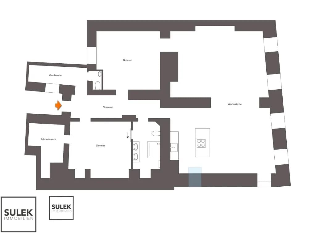 3-Zimmer-Wohnung mieten in Wien – 157 m², € 3.900 – Bild 34 von 34
