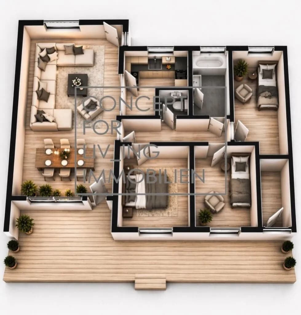 4-Zimmer-Haus kaufen in Neunkirchen – 90 m², € 267.990 – Bild 59 von 60