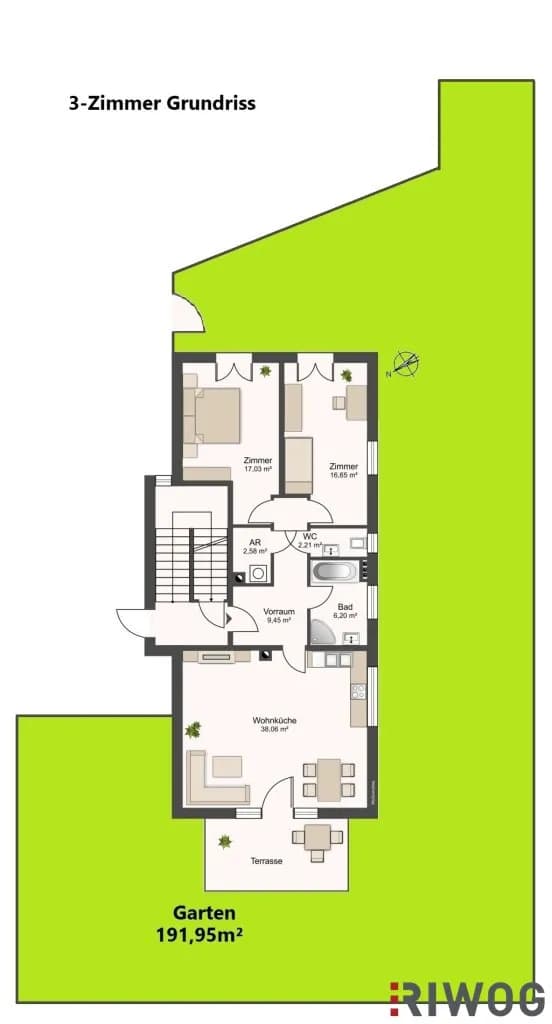 4-Zimmer-Wohnung kaufen in Wien – 92,16 m², € 525.000 – Bild 14 von 14