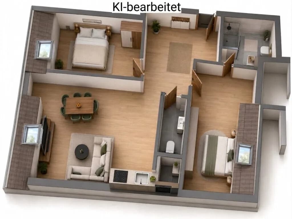 3-Zimmer-Wohnung kaufen in Wien – 60,96 m², € 396.240