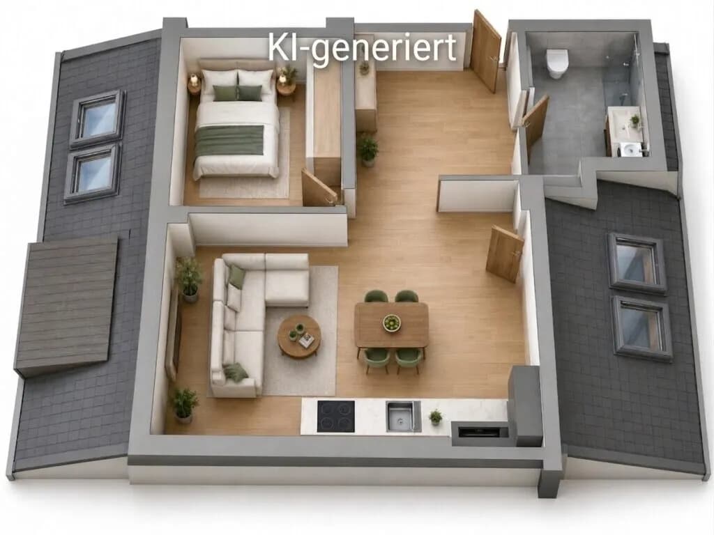 2-Zimmer-Wohnung kaufen in Wien – 45,42 m², € 304.300