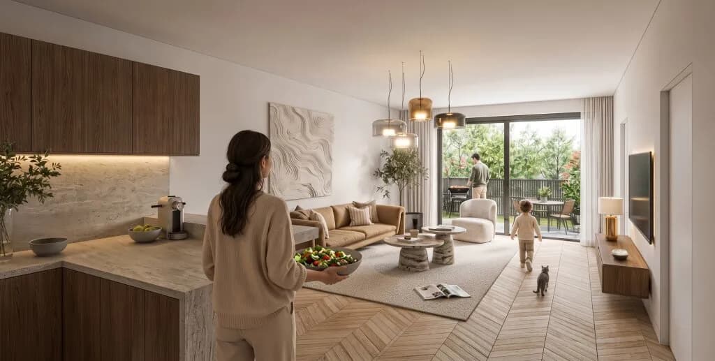 3-Zimmer-Haus kaufen in Wien – 76,1 m², € 541.000