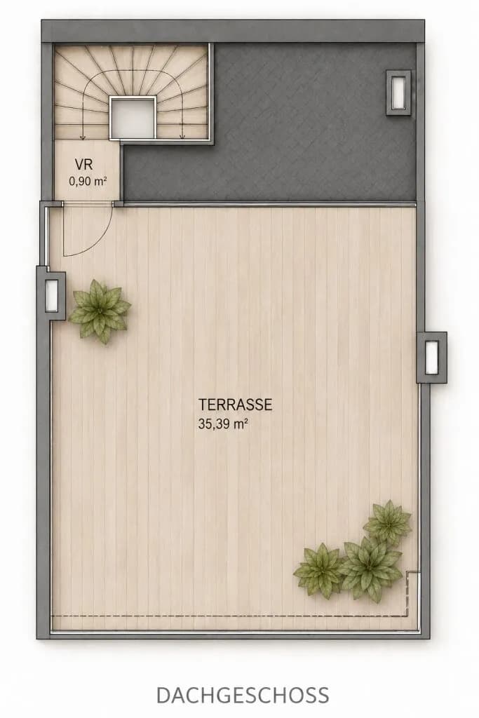 3-Zimmer-Haus kaufen in Wien – 76,1 m², € 541.000 – Bild 7 von 7
