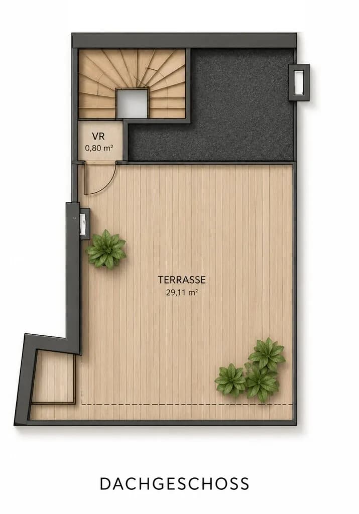 3-Zimmer-Haus kaufen in Wien – 79,25 m², € 564.260 – Bild 6 von 6