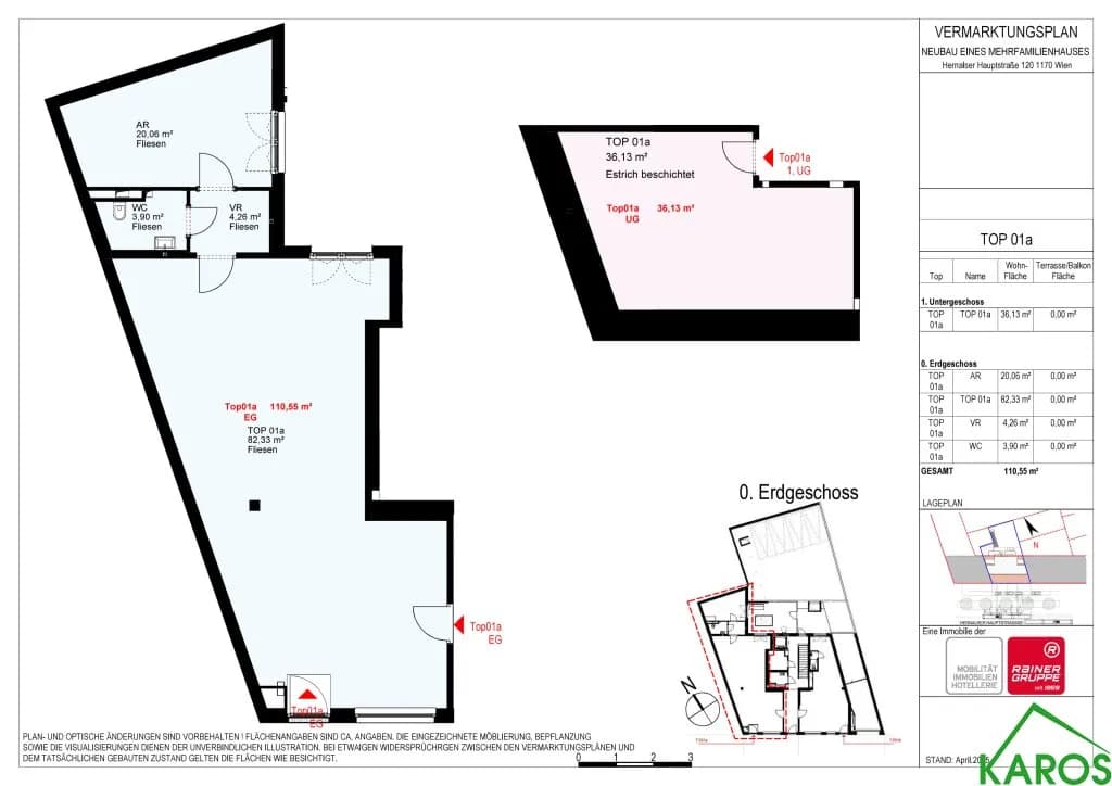 2-Zimmer-Gewerbeimmobilie mieten in Wien – 147 m², € 1.946 – Bild 29 von 31