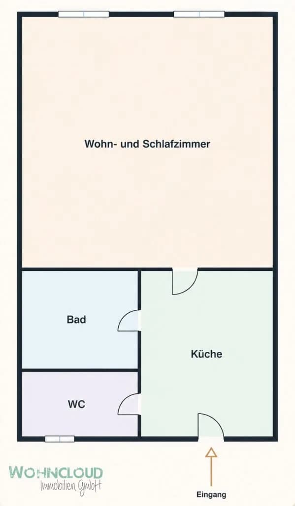 1-Zimmer-Wohnung kaufen in Wien – 39,14 m², € 218.900 – Bild 12 von 12
