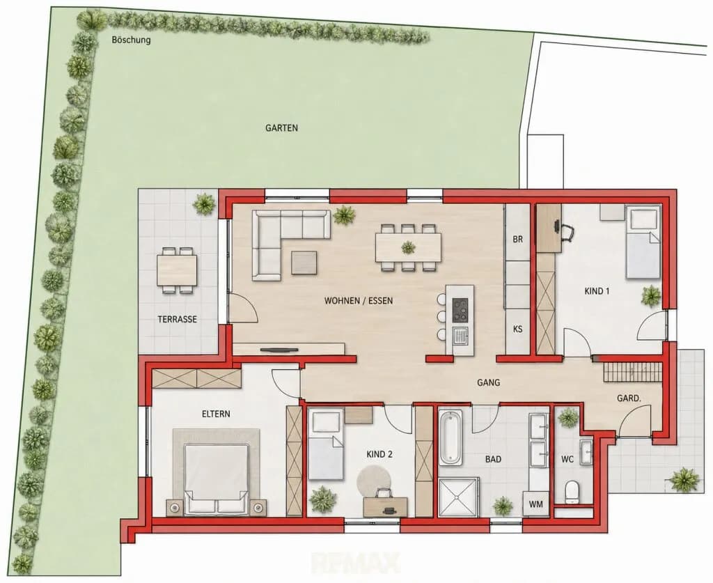 4-Zimmer-Wohnung kaufen in Imst – 82 m², € 544.000 – Bild 6 von 6