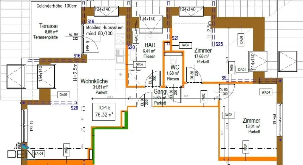 3-Zimmer-Wohnung kaufen in Wien – 76,32 m², € 449.000 – Bild 17 von 17