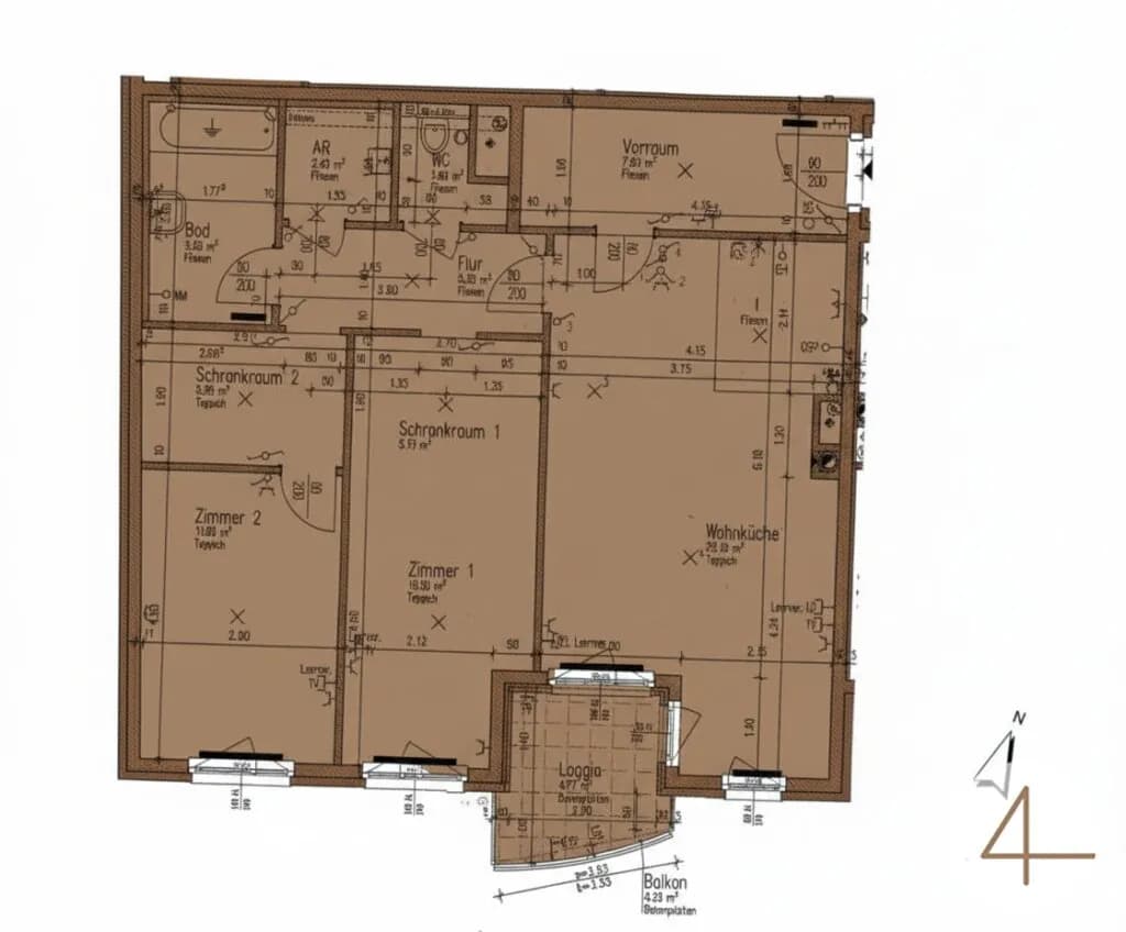 3-Zimmer-Wohnung kaufen in Wien – 83,73 m², € 399.900 – Bild 8 von 8