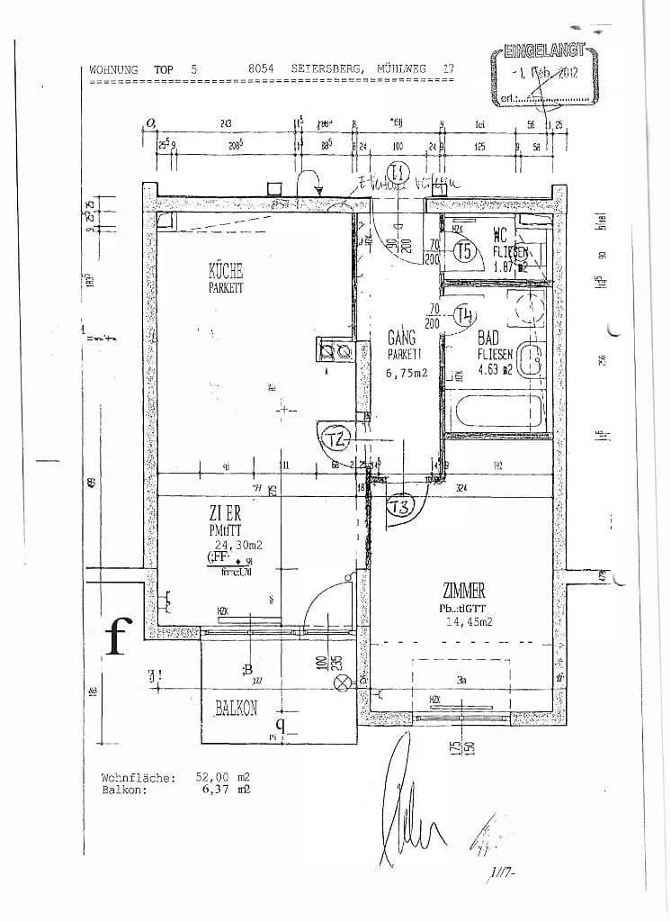 2-Zimmer-Wohnung mieten in Graz-Umgebung – 52 m², € 738 – Bild 15 von 15