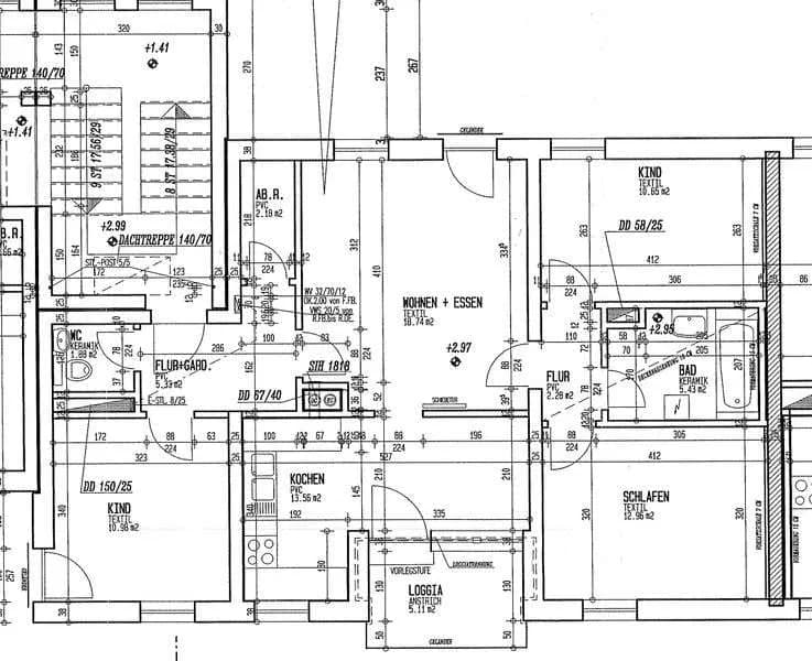 4-Zimmer-Wohnung mieten in Liezen – 87,68 m², € 865 – Bild 4 von 4