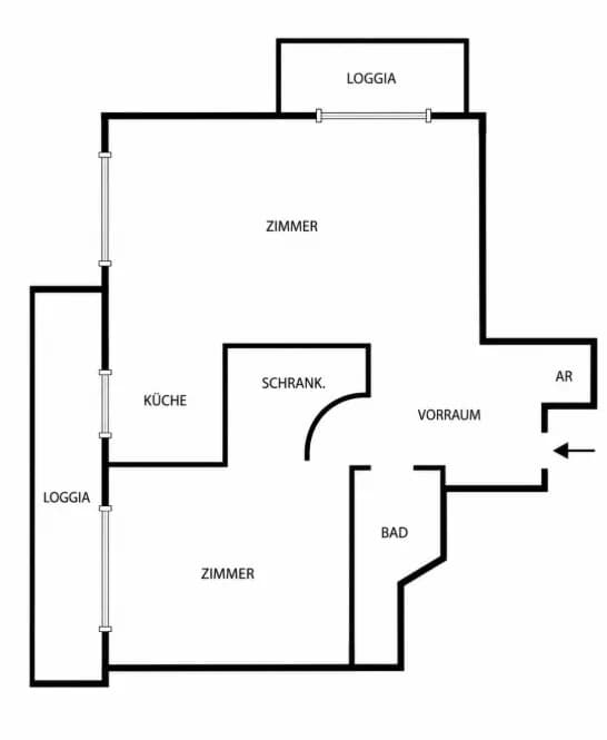 2-Zimmer-Wohnung mieten in Wien – 87,31 m², € 2.417 – Bild 11 von 11