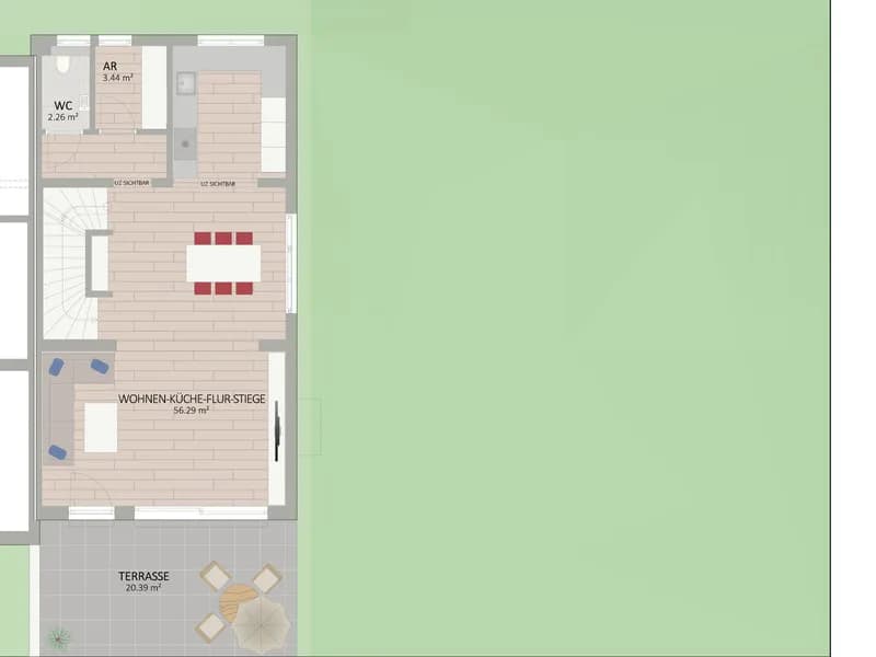 4-Zimmer-Haus kaufen in Tulln – 128,89 m², € 1.059.900 – Bild 2 von 6