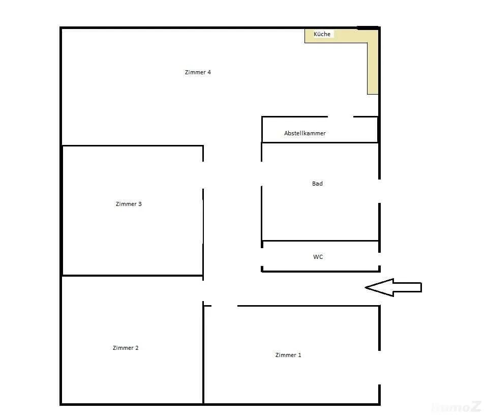 4-Zimmer-Gewerbeimmobilie mieten in Graz – 75 m², € 800 – Bild 2 von 19