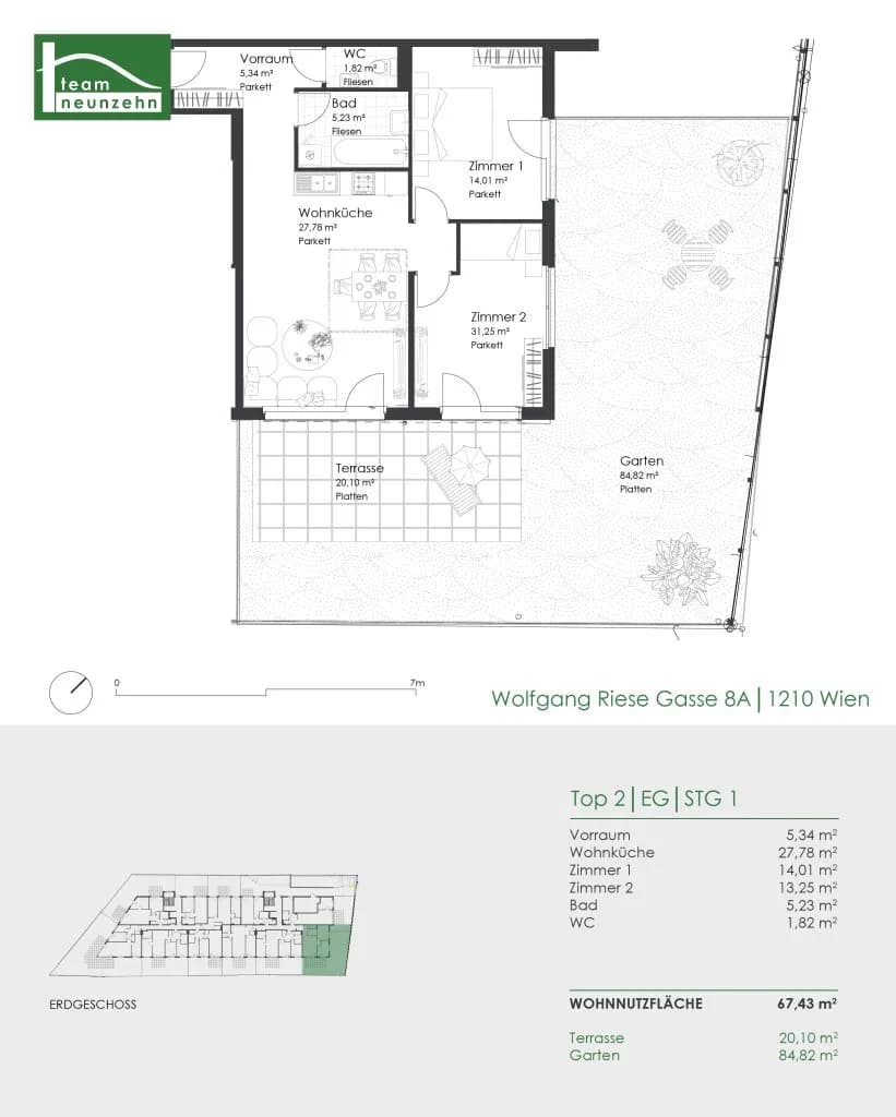 Immobilie kaufen in Wien – 67,43 m², € 409.000 – Bild 20 von 20
