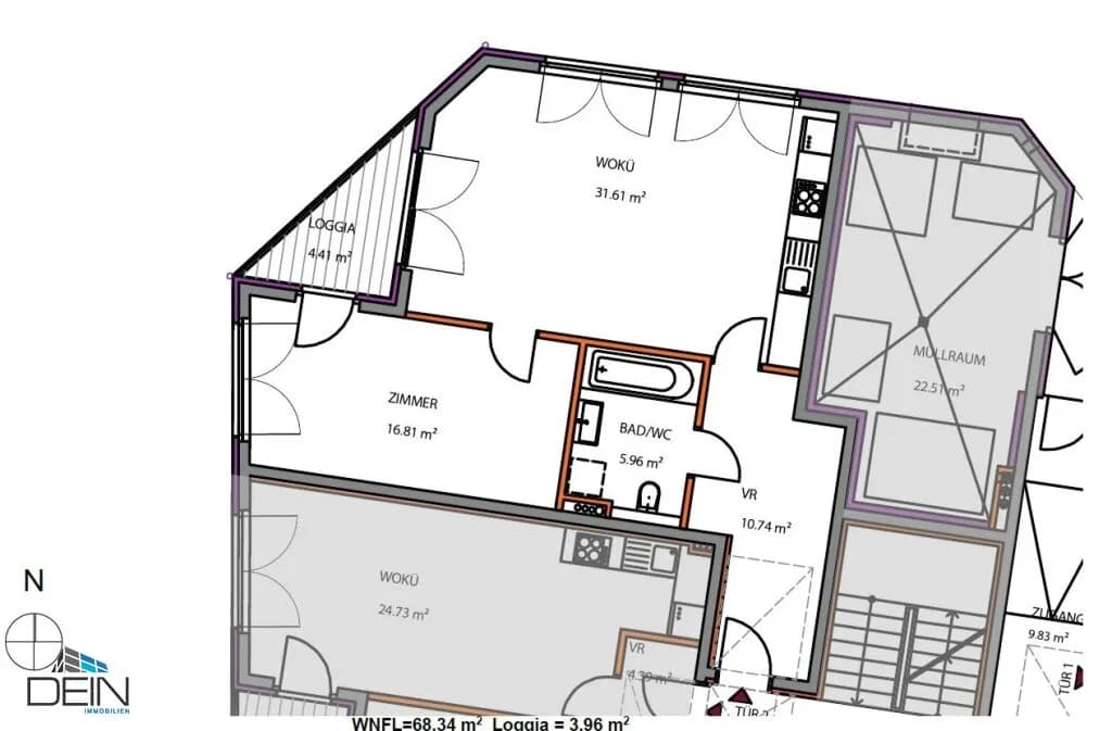 2-Zimmer-Wohnung kaufen in Wien – 64,38 m², € 324.615 – Bild 12 von 12