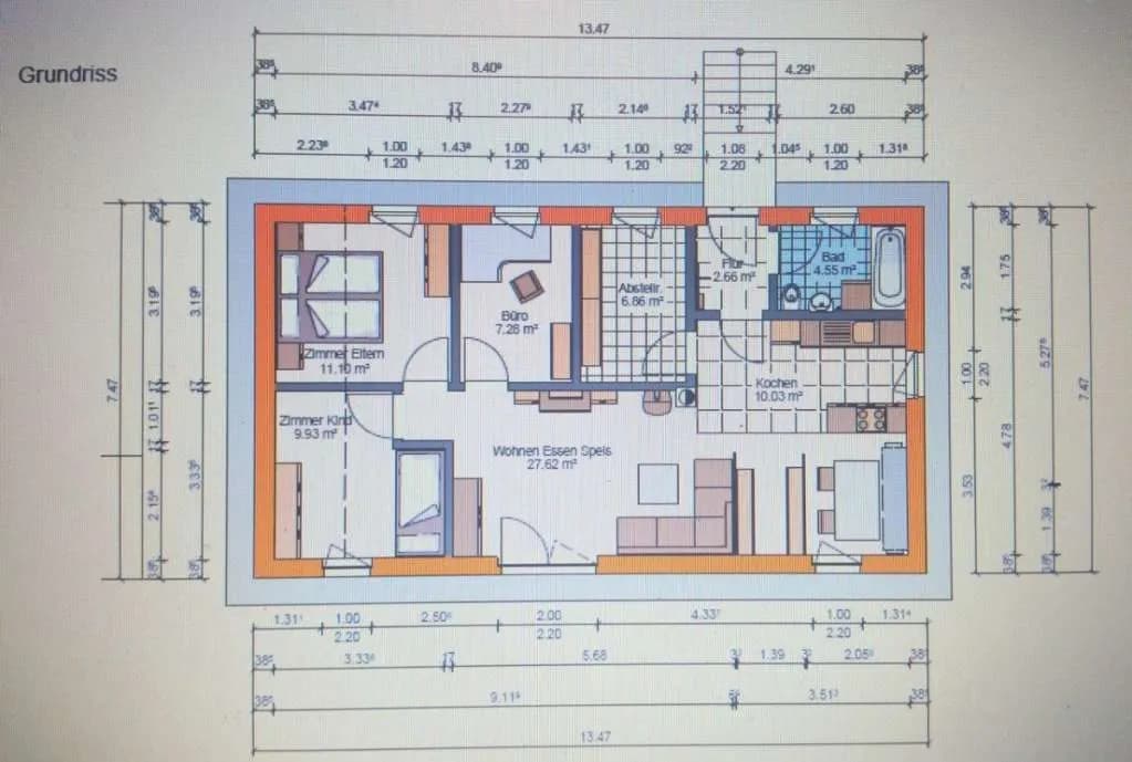 4-Zimmer-Haus mieten in Schärding – 80 m², € 970 – Bild 2 von 11