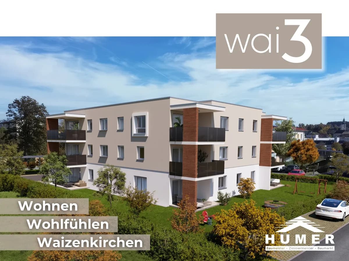 2-Zimmer-Wohnung kaufen in Grieskirchen – 50,35 m² – Bild 2 von 7